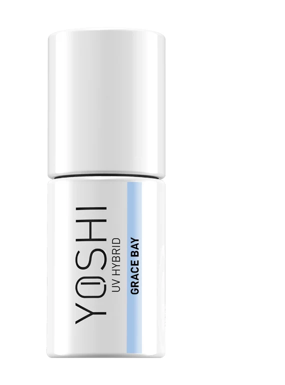 Gel Polish UV Hybrid Grace Bay 6 ml - 114 | Yoshi | Blue Gel Polish UV Hybrid Grace Bay 6 ml - 114 - Image 4