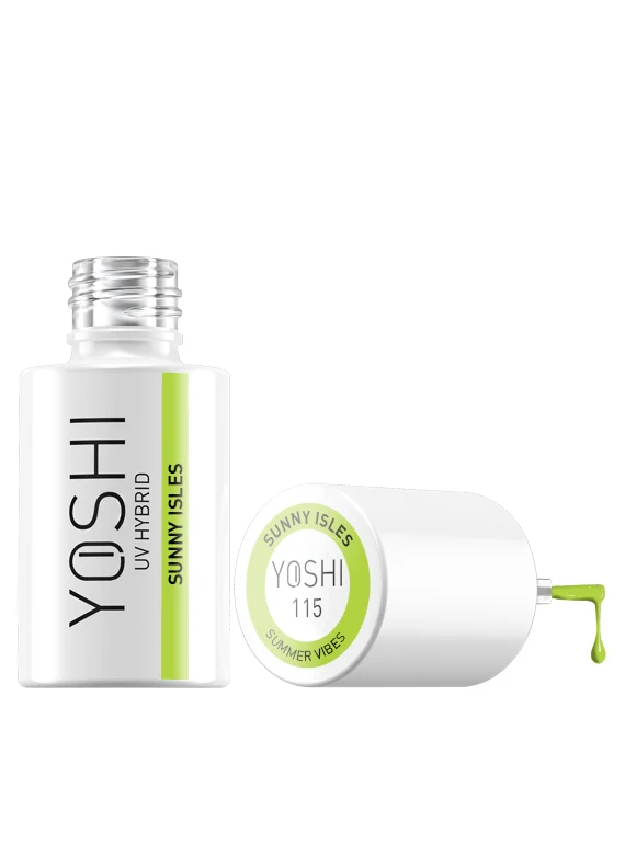 Gel Polish UV Hybrid Sunny Isles 6 ml - 115 | Yoshi | Green Gel Polish UV Hybrid Sunny Isles 6 ml - 115 - Image 6