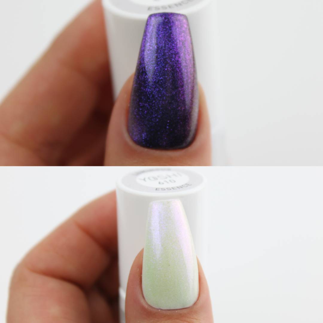 Gel Polish UV Hybrid Luminous 6 ml - 610 | Yoshi | Sparkles Gel Polish UV Hybrid Luminous 6 ml - 610 - Image 3