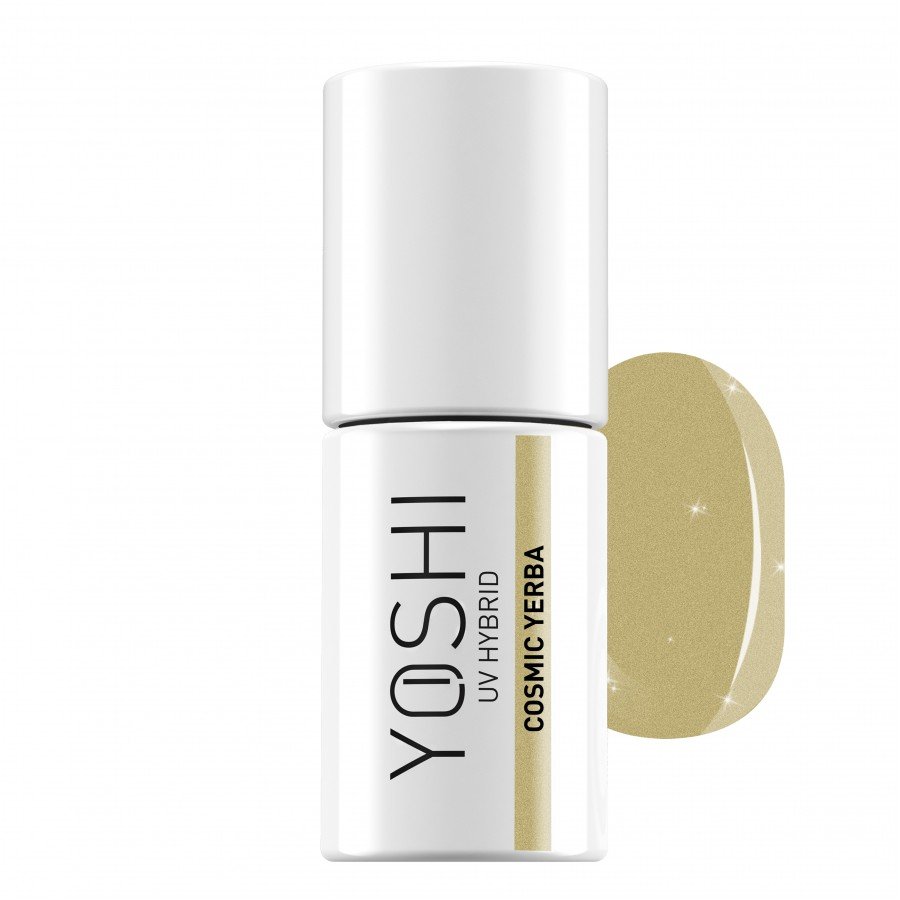 Gel Polish UV Hybrid Cosmic Yerba 6ml - 310 | Yoshi | Gold Gel Polish UV Hybrid Cosmic Yerba 6ml - 310