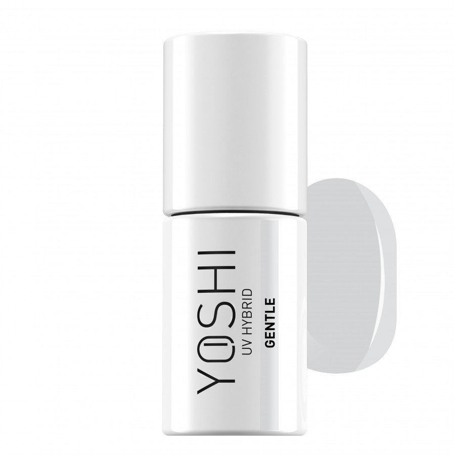 Gel Polish UV Hybrid Gentle 6 ml - 401 | Yoshi | Grey Gel Polish UV Hybrid Gentle 6 ml - 401