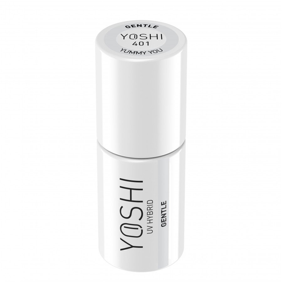 Gel Polish UV Hybrid Gentle 6 ml - 401 | Yoshi | Grey Gel Polish UV Hybrid Gentle 6 ml - 401 - Image 5