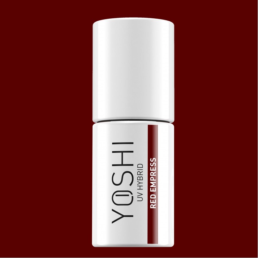 Gel Polish UV Hybrid Red Empress 6 ml - 106 | Yoshi | Red Gel Polish UV Hybrid Red Empress 6 ml - 106 - Image 4