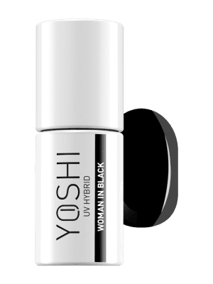 Gel Polish UV Hybrid Woman In Black 6 ml - 605