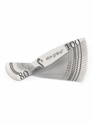 Aba Group Nail file WINGS 100/180 STANDARD - FLAMING, 25 pieces