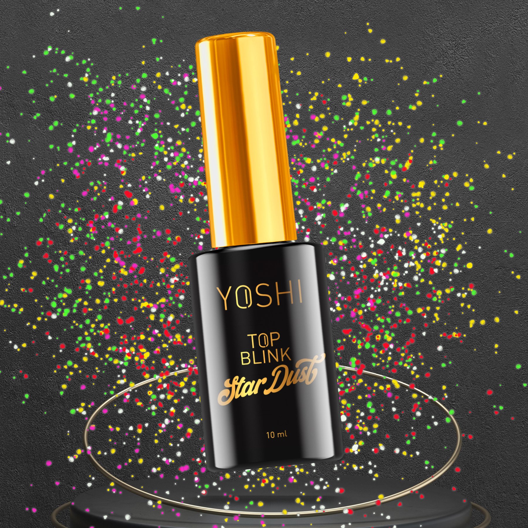 Top Star Dust UV Hybrid 10 Ml | Top Star Dust UV Hybrid 10 Ml