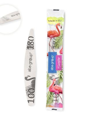 Aba Group SAFE PACKAGE Nail file WINGS 100/180 SLIM - FLAMING