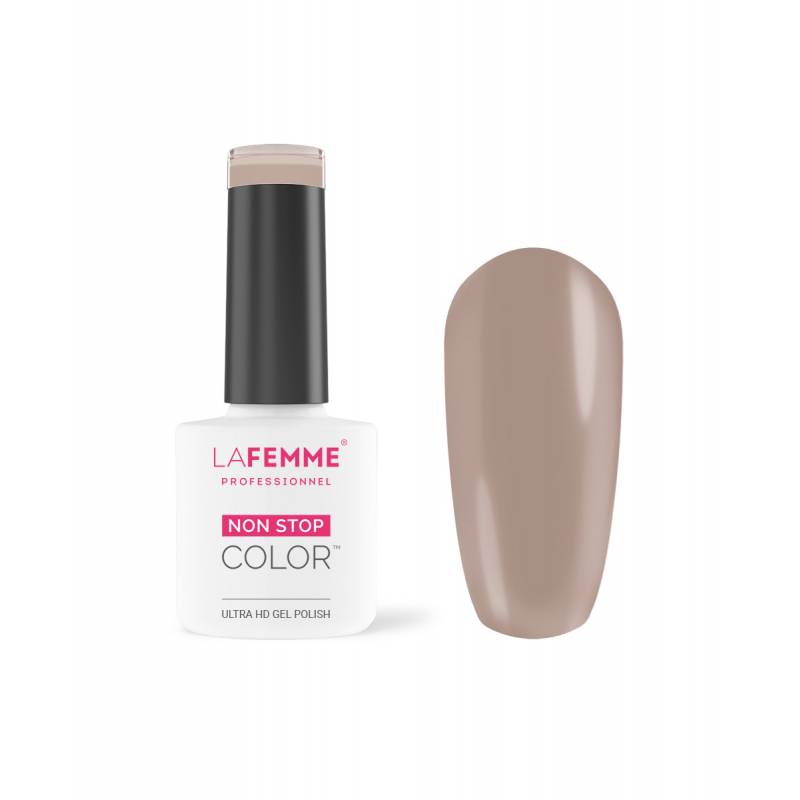Gel Polish UV Hybrid Beige Silk 8 ml – H071 | La Femme | Beige Gel Polish UV Hybrid Beige Silk 8 ml – H071