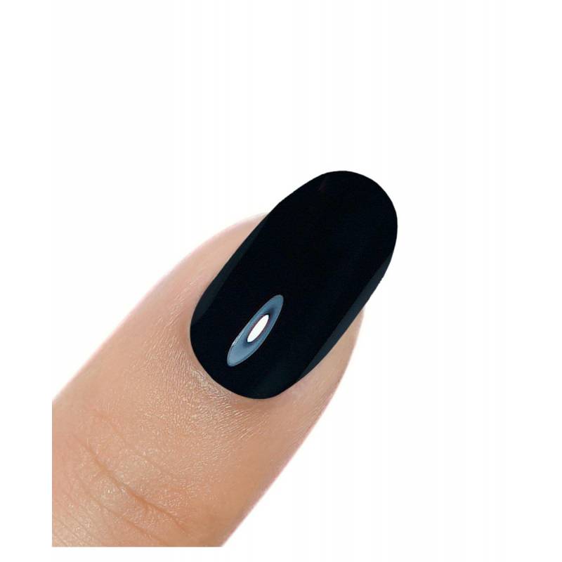 Gel Polish UV Hybrid Black Shadow 8 ml – H073 | La Femme | Black Gel Polish UV Hybrid Black Shadow 8 ml – H073 - Image 2