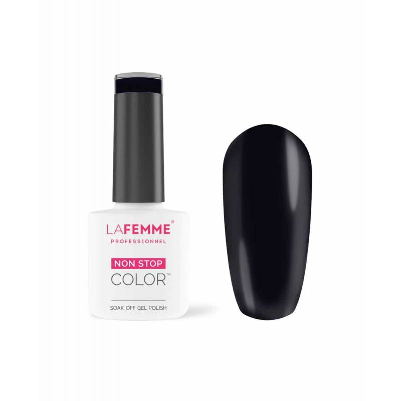Gel Polish UV Hybrid Black Shadow 8 ml – H073 | La Femme | Black Gel Polish UV Hybrid Black Shadow 8 ml – H073