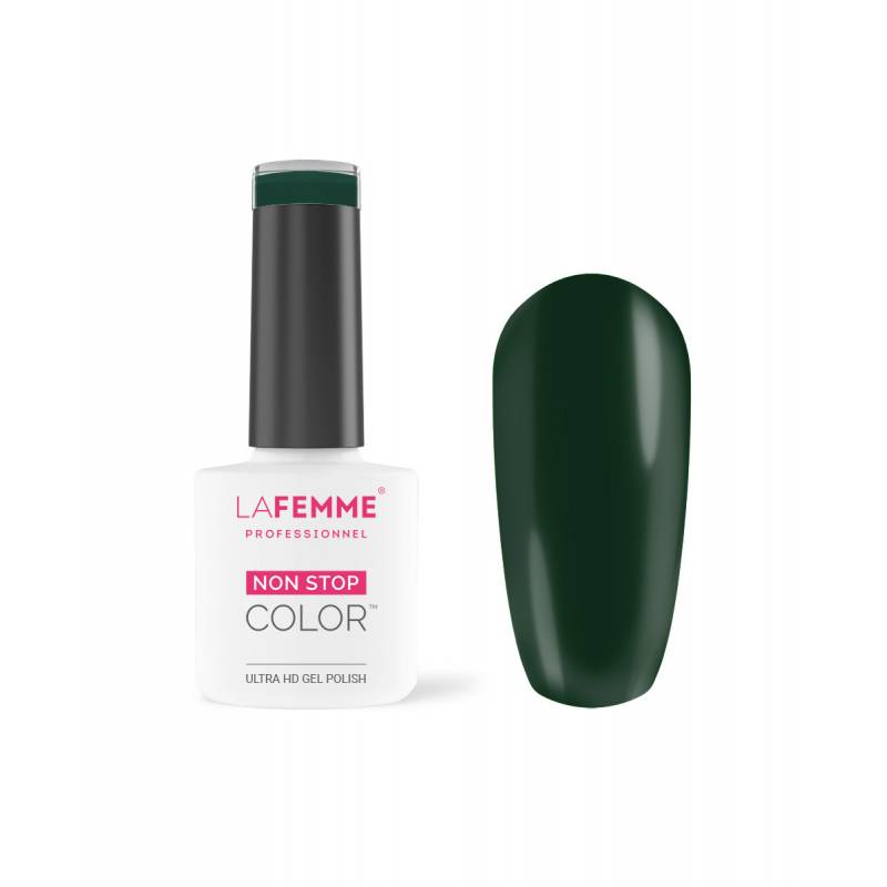Gel Polish UV Hybrid Mysterious Labyrinth 8 ml – H054 | La Femme | Green Gel Polish UV Hybrid Mysterious Labyrinth 8 ml – H054
