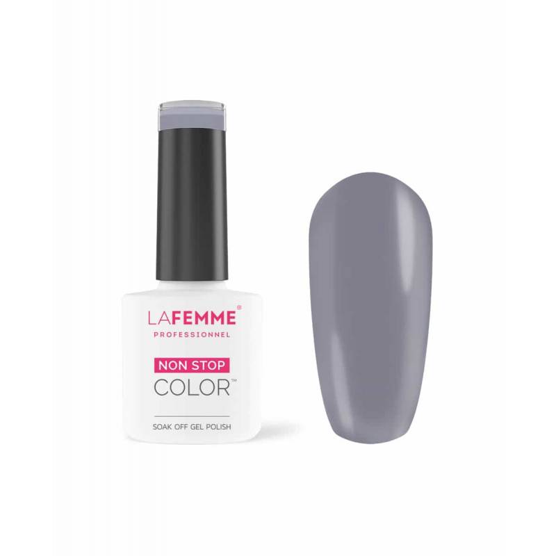 Gel Polish UV Hybrid Royal Grey 8 ml – H064 | La Femme | Grey Gel Polish UV Hybrid Royal Grey 8 ml – H064