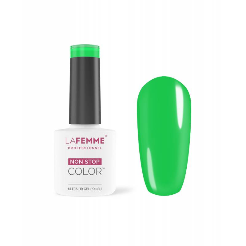 Gel Polish UV Hybrid Wild Attitude 8 ml – H335 | La Femme | Green Gel Polish UV Hybrid Wild Attitude 8 ml – H335