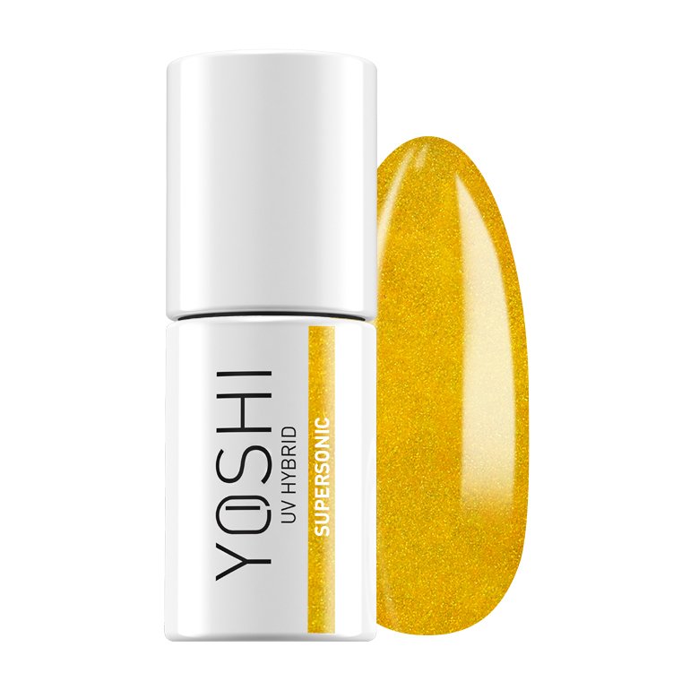 Gel Polish UV LED Supersonic 6 ml – 010 | Yoshi | Glitter Gel Polish UV LED Supersonic 6 ml – 010
