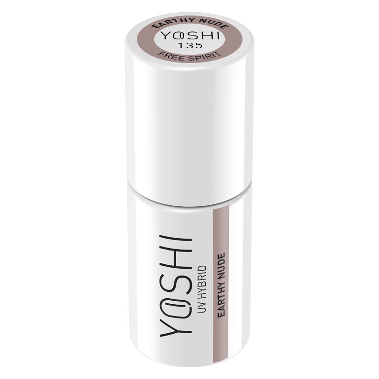 Gel Polish UV LED Earthy Nude 6 ml – 135 | Yoshi | Brown Gel Polish UV LED Earthy Nude 6 ml – 135 - Image 5