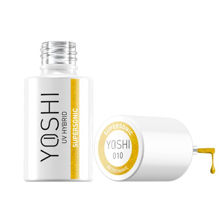 Gel Polish UV LED Supersonic 6 ml – 010 | Yoshi | Glitter Gel Polish UV LED Supersonic 6 ml – 010 - Image 4