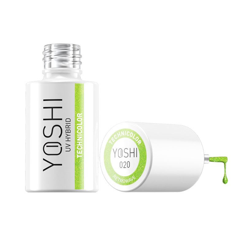 Gel Polish UV LED Technicolor 6 ml – 020 | Yoshi | Green Gel Polish UV LED Technicolor 6 ml – 020 - Image 4