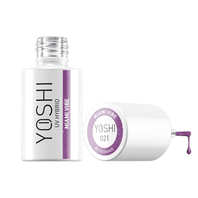 Gel Polish UV LED Miami Vibe 6 ml – 021 | Yoshi | Glitter Gel Polish UV LED Miami Vibe 6 ml – 021 - Image 4