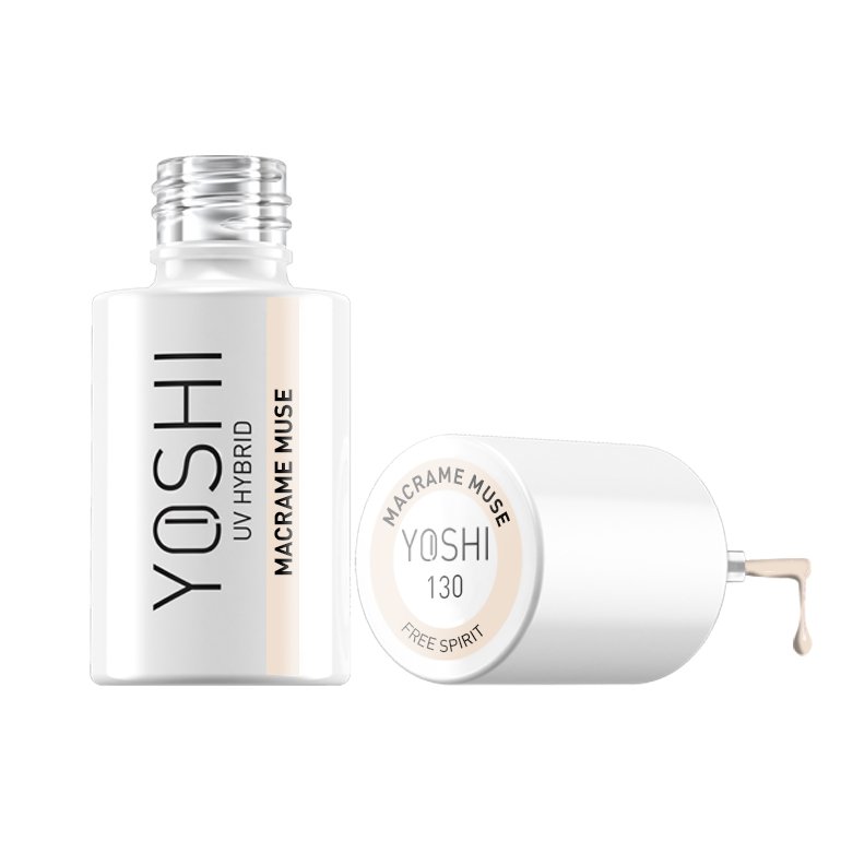 Gel Polish UV LED Macram Muse 6 ml – 130 | Yoshi | Beige Gel Polish UV LED Macram Muse 6 ml – 130 - Image 4