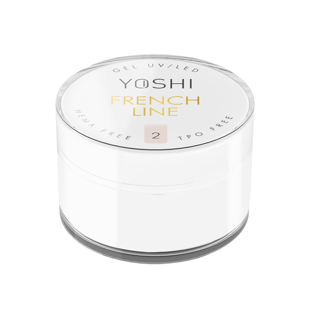French Line GEL UV LED No 2 50 ml | Yoshi | Pink French Line GEL UV LED No 2 50 ml - Image 6