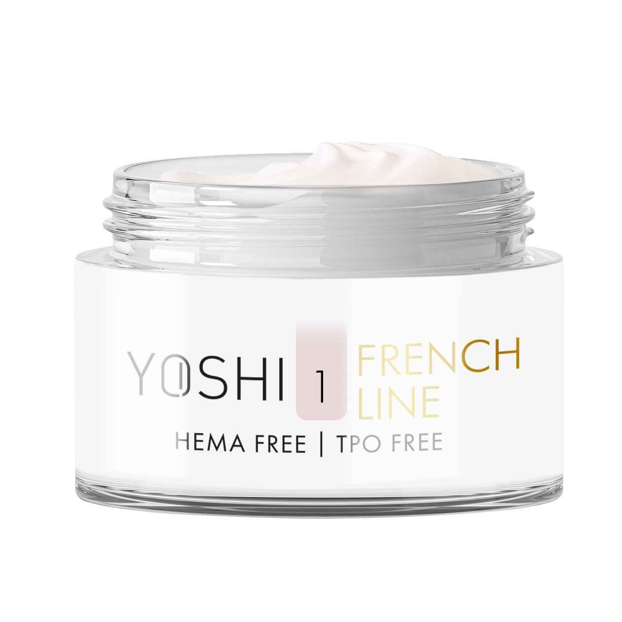 French Line GEL UV LED No 1 15ml | Yoshi | Pink French Line GEL UV LED No 1 15ml - Image 3