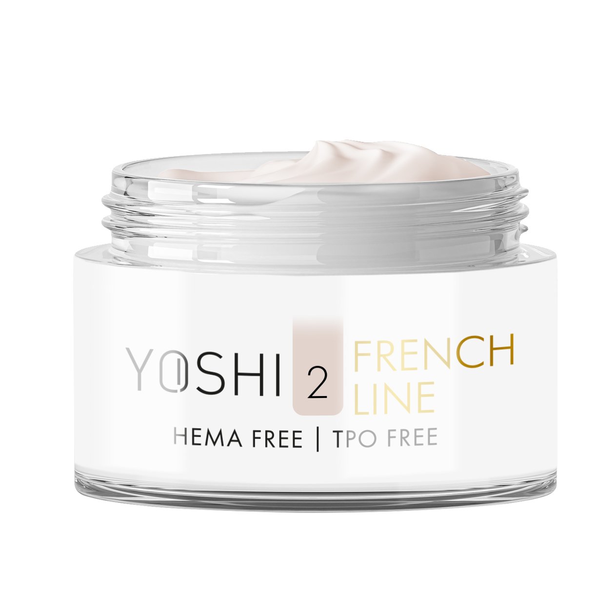 French Line GEL UV LED No 2 50 ml | Yoshi | Pink French Line GEL UV LED No 2 50 ml - Image 3