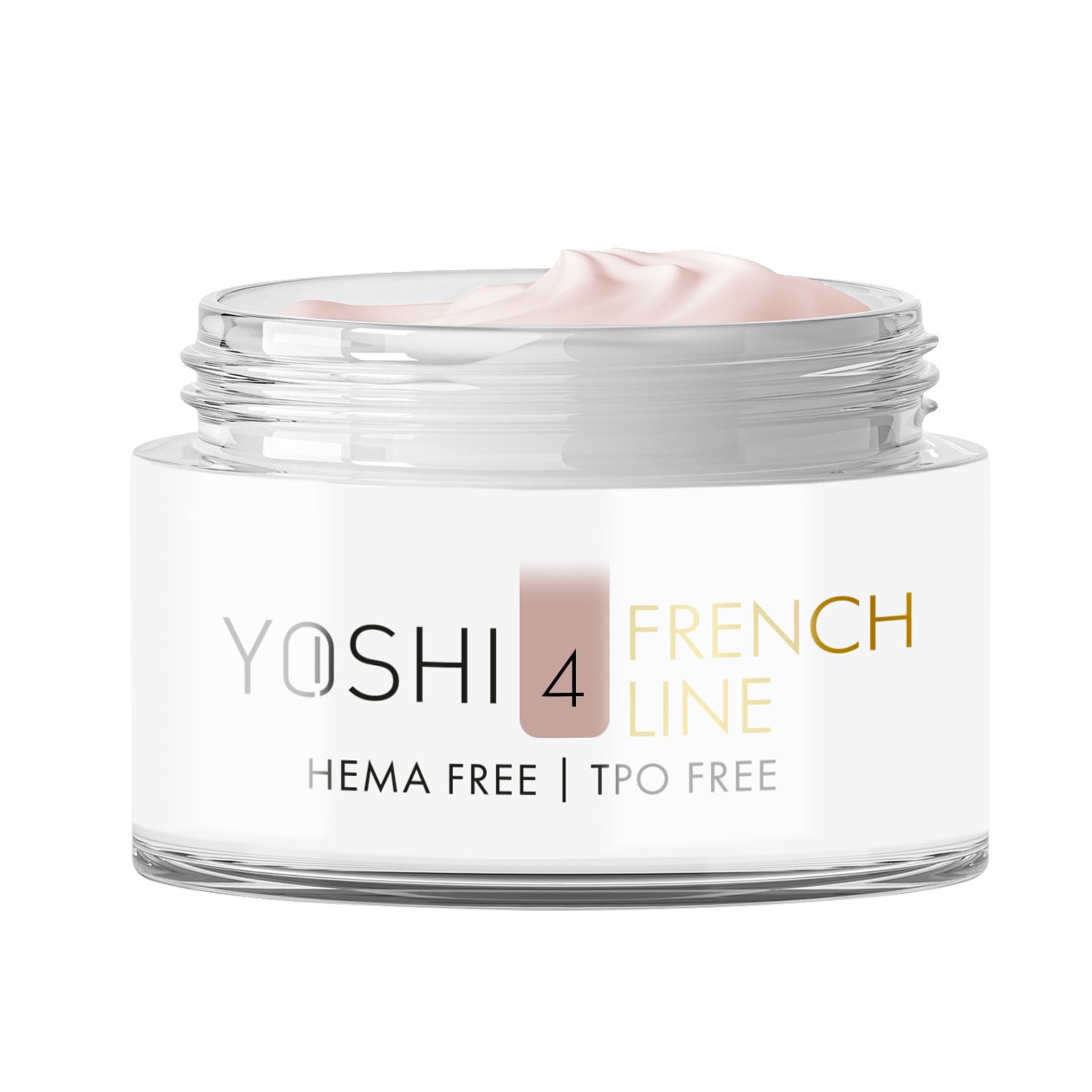 French Line GEL UV LED No 4 50 ml | Yoshi | Beige French Line GEL UV LED No 4 50 ml - Image 2