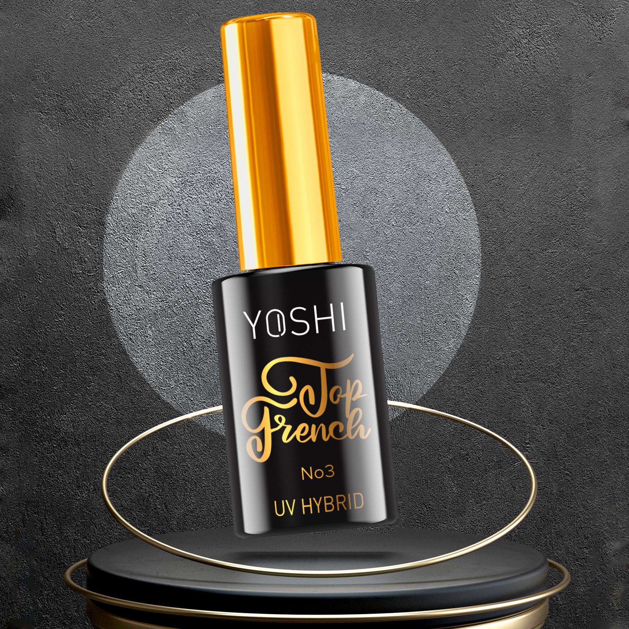 Top French UV/LED Hybrid 10 ml – No3 | Yoshi | White Top French UV/LED Hybrid 10 ml – No3 - Image 4