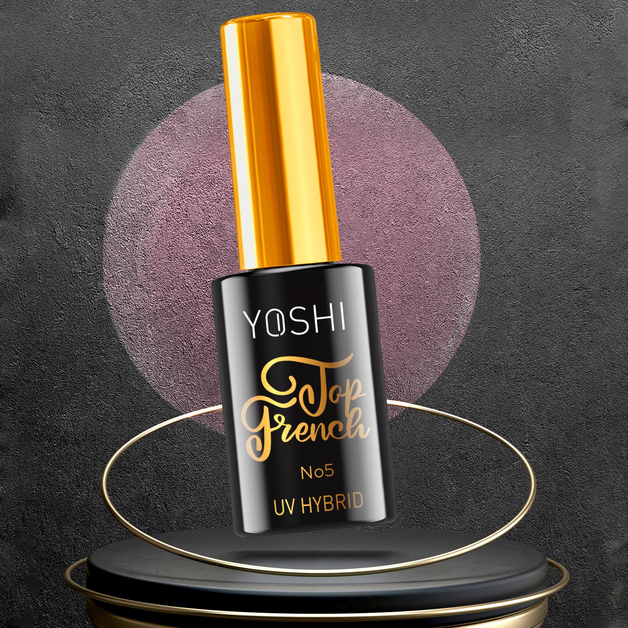 Top French UV/LED Hybrid 10 ml – No5 | Yoshi | Pink Top French UV/LED Hybrid 10 ml – No5 - Image 3