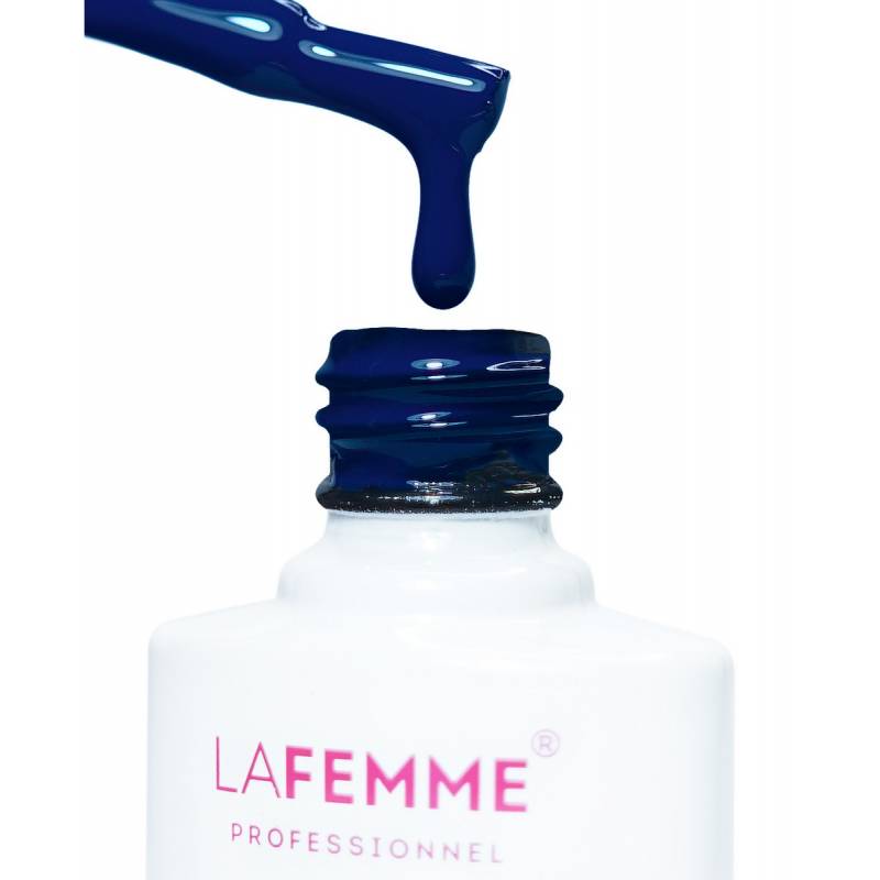 Gel Polish UV Hybrid Autumn Sky 8ml- H085 | La Femme | Blue Gel Polish UV Hybrid Autumn Sky 8ml- H085