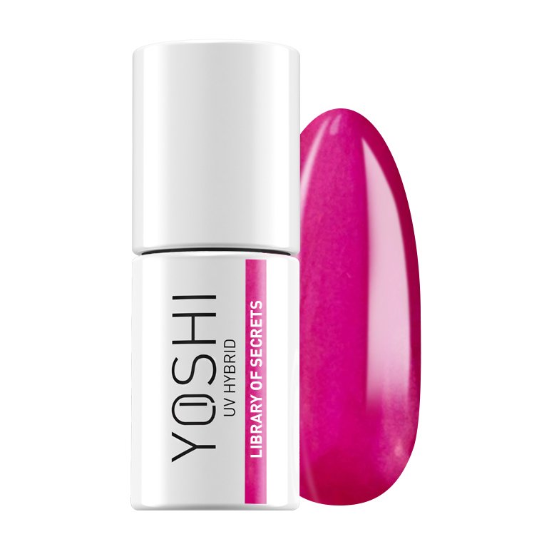 Gel Polish UV LED Library of Secrets 6 ml – 163 | Yoshi | Pink Gel Polish UV LED Library of Secrets 6 ml – 163