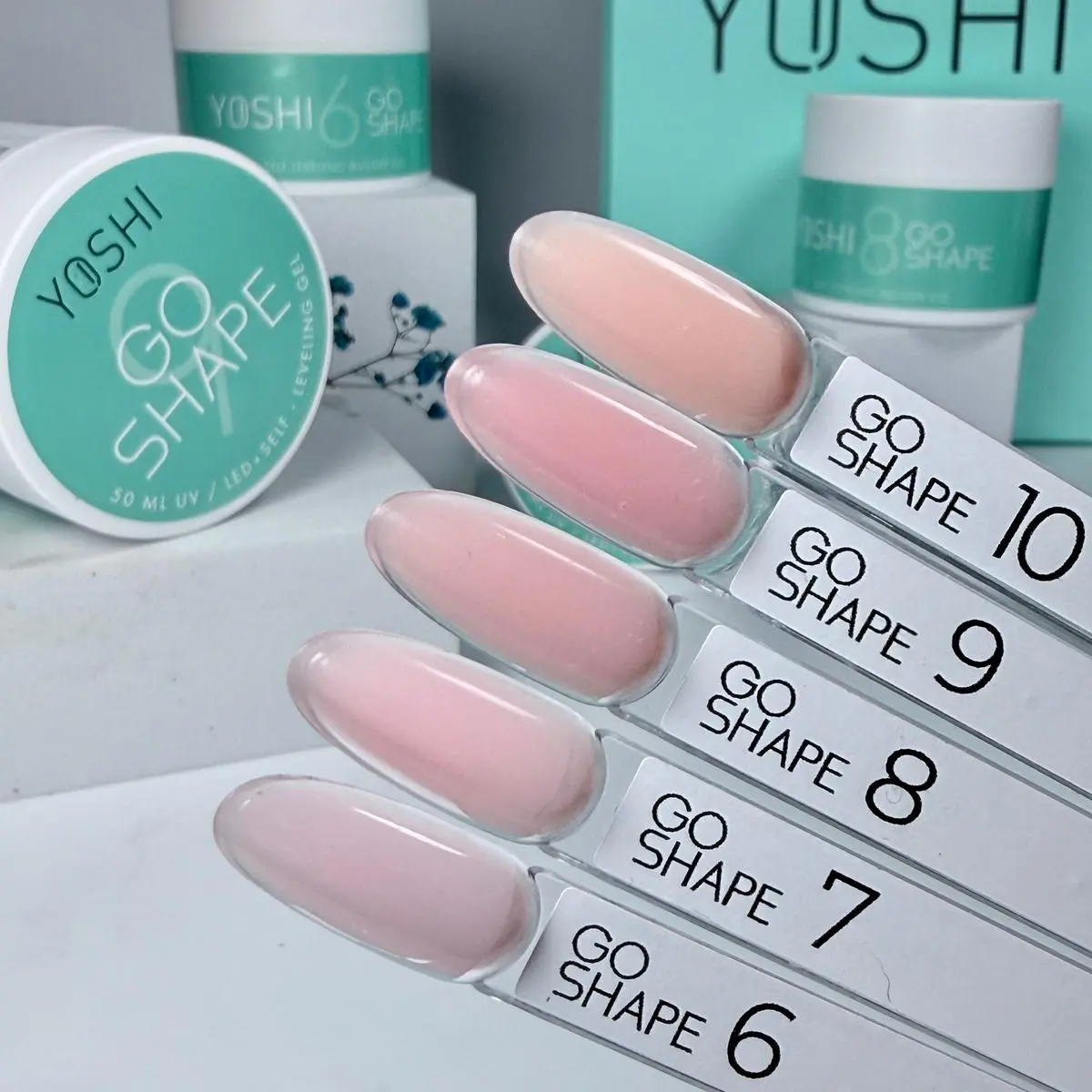 YOSHI GO SHAPE No. 06 Self-Leveling Gel 50ml | Yoshi | Beige YOSHI GO SHAPE No. 06 Self-Leveling Gel 50ml - Image 6